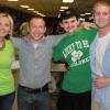 Narita Rose, Spencer Boots, John Hickam, Todd Young at the Friday Night Mixed League pot luck dinner.