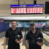 Kenny Kysar and Johnny Johnson roll 800 series.  Johnny also had a 300 game
